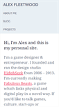 Mobile Screenshot of alexfleetwood.com